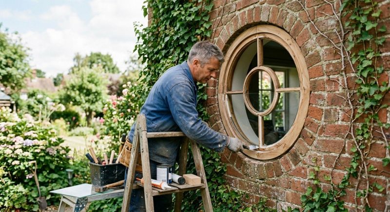 Curved Window Repair in Olathe, KS