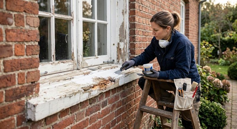 Window Sill Repair in Kansas City, KS