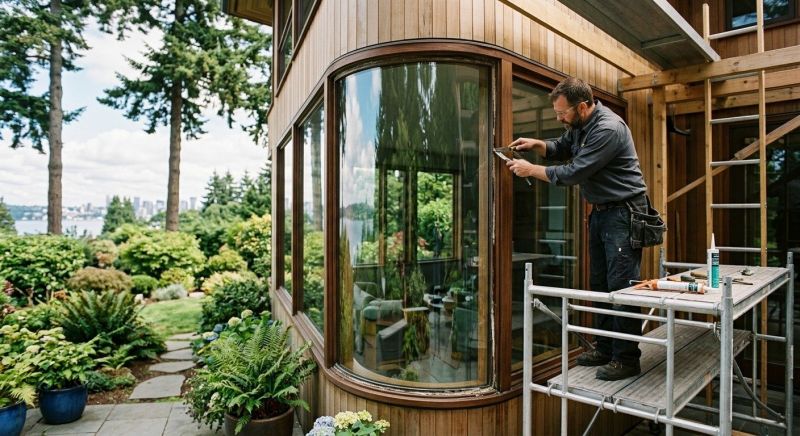 Arched Window Repair in Olathe, KS