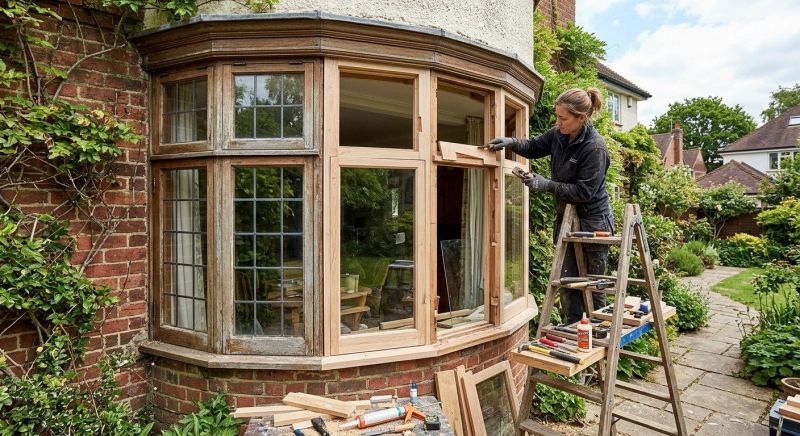 Arched Window Repair in Kansas City, KS