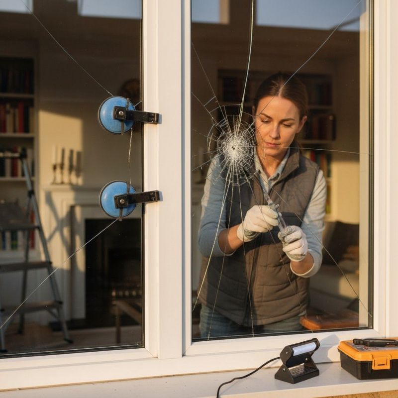 Broken Window Repair in Alpharetta, GA