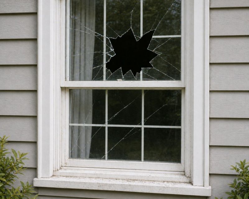 Cracked Window Repair in Alpharetta, GA
