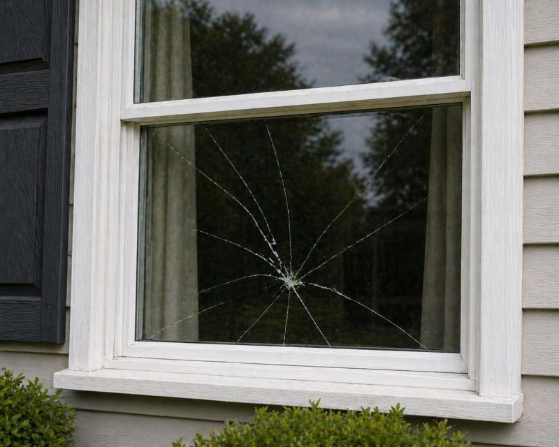 Cracked Window Repair in Olathe, KS