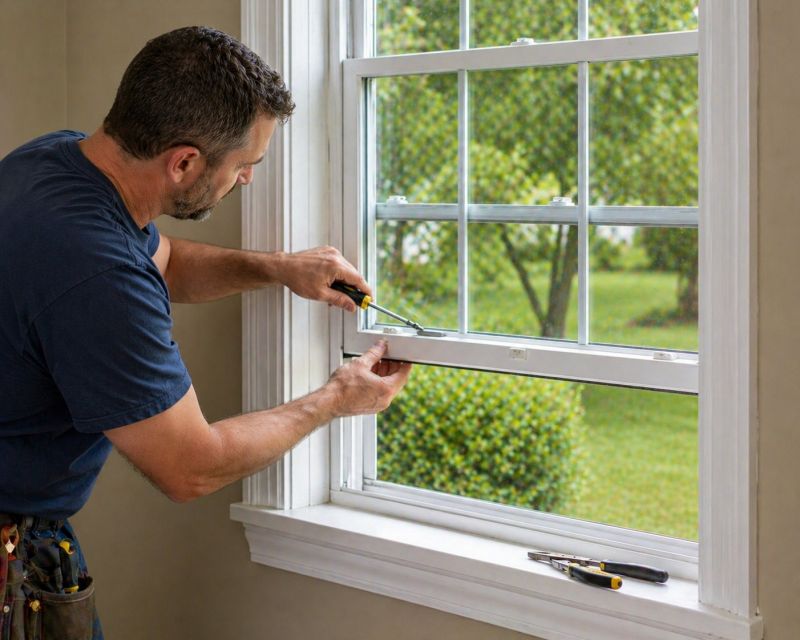 Hopper Window Repair in Olathe, KS