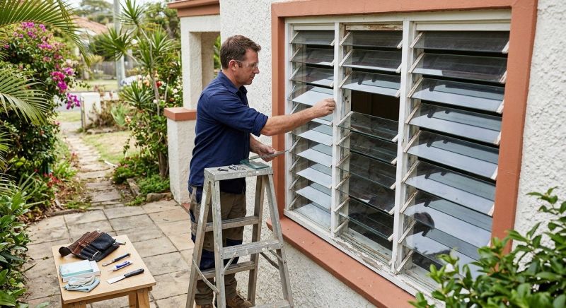 Louvre Window Repair in Overland Park, KS