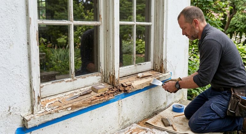 Window Sill Replacement in Kansas City, MO