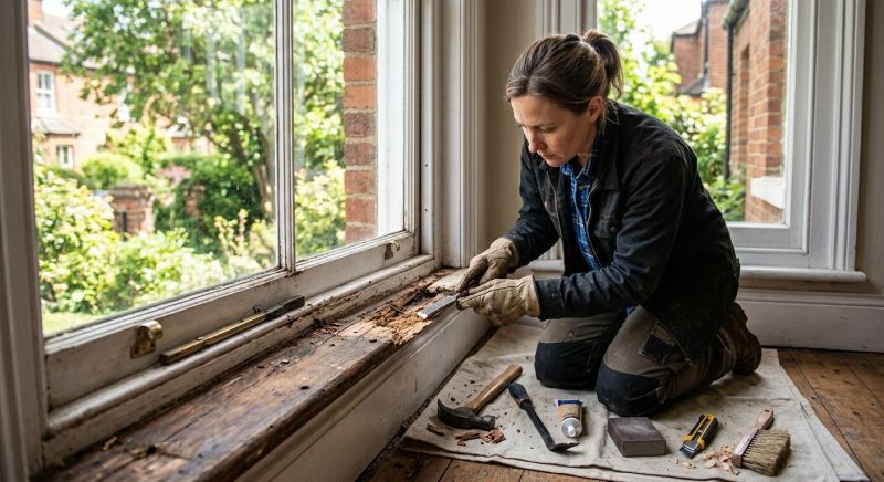 Window Sill Replacement in Conroe, TX