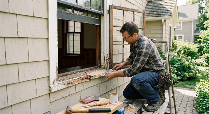 Wood Window Repair in Denver County, CO